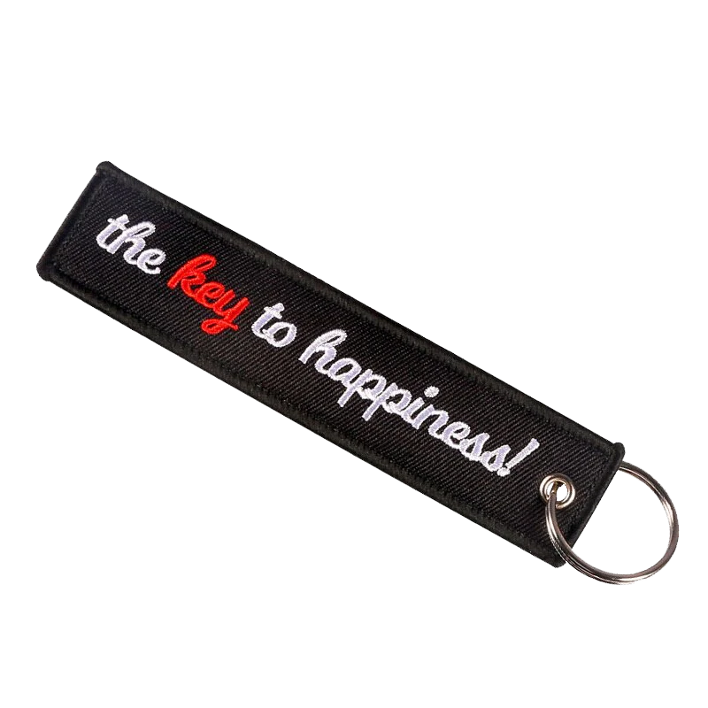 The Key To Happines Keychain