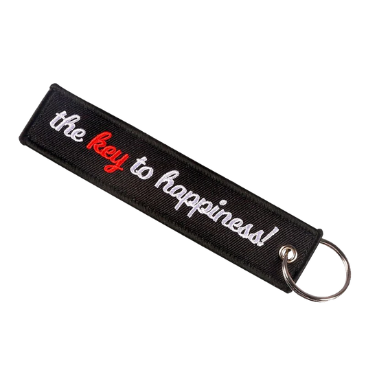 The Key To Happines Keychain